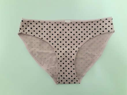Laura Biagiotti dámské bavlněné kalhotky puntík 92075 růžové
